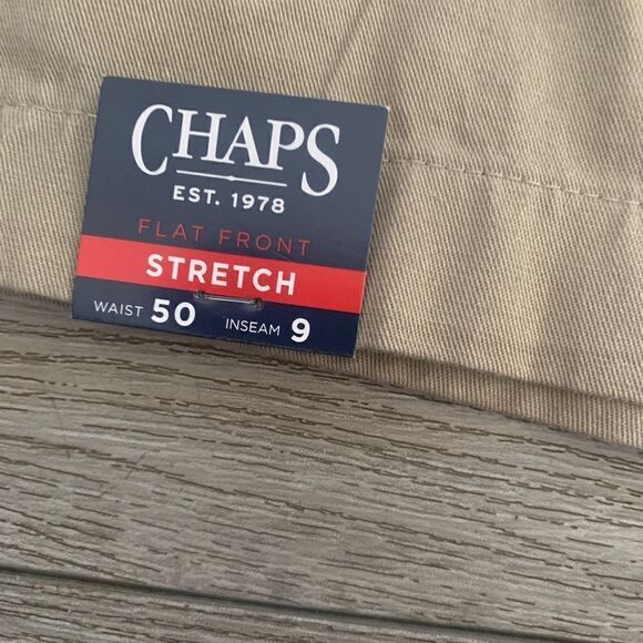 Chaps men shorts big and tall, comfortable waist band - Picture 5 of 5